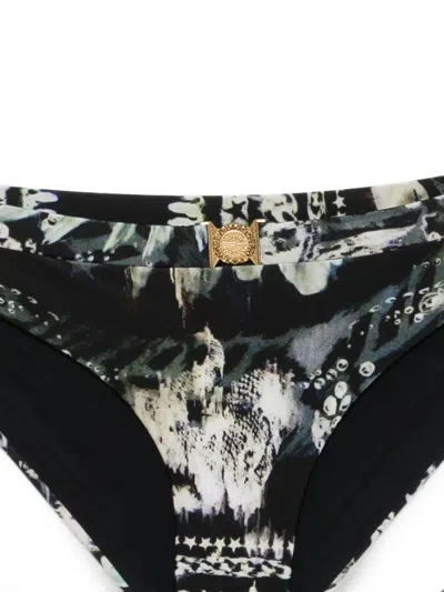 Balmain Abstract-print Bikini In Multi