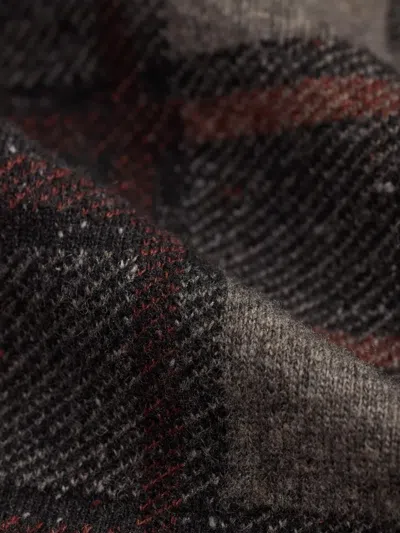Rrl Raston Checked Wool Jacket In Multi