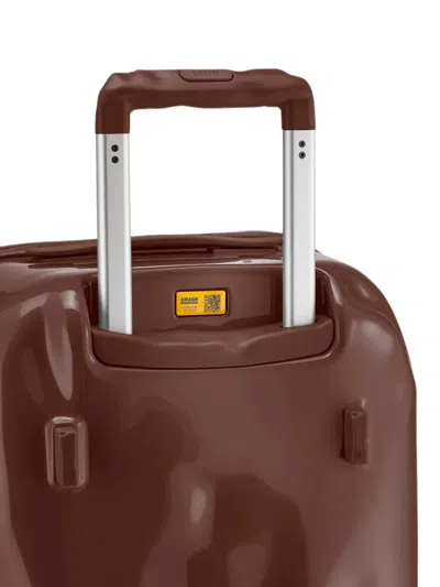 Crash Baggage Large Trunk Dented-effect Suitcase In Brown