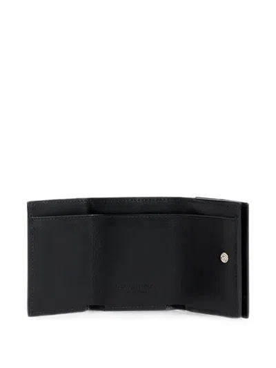Dsquared2 D2 Monogram Trifold Wallet In Black