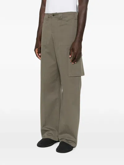 Rier Belt-loop Cargo Pants In Gray