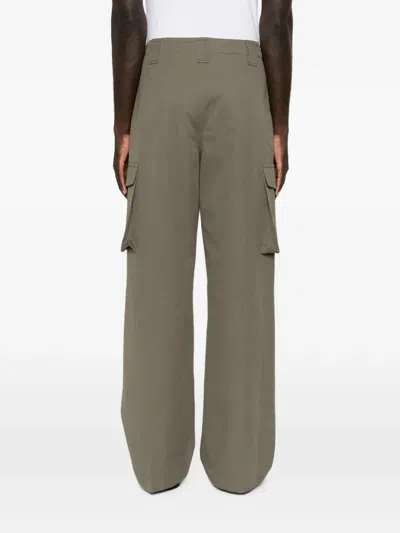 Rier Belt-loop Cargo Pants In Gray