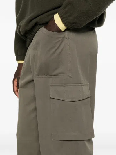 Rier Belt-loop Cargo Pants In Gray
