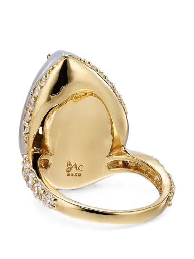 Anabela Chan Elixir Chalcedony Ring In White