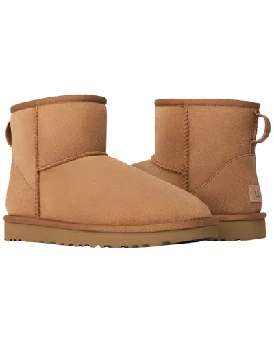 Ugg Classic Mini Ii Shearling Boot In Brown