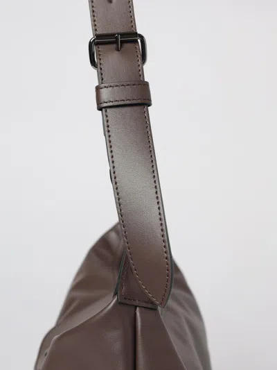 Longchamp Le Pliage Xtra Medium Leather Hobo In Brown
