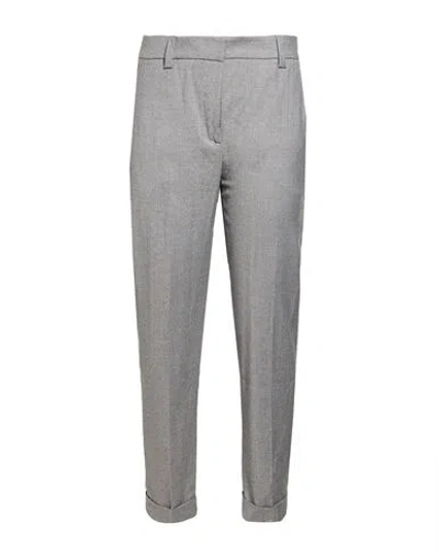 Antonelli Woman Pants Grey Size 6 Polyester, Elastane In Gray