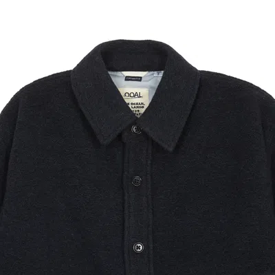 Nanamica Collared Jacket In Black