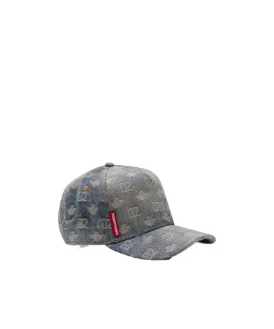 Dsquared2 D2 Monogram Cap In Multi