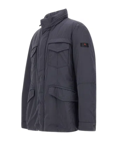 Peuterey Long-sleeved Down Jacket In Red