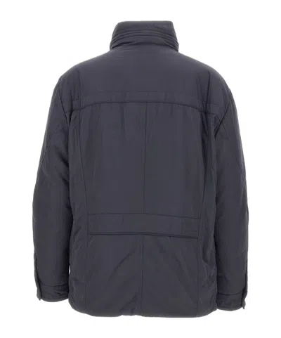 Peuterey Long-sleeved Down Jacket In Red