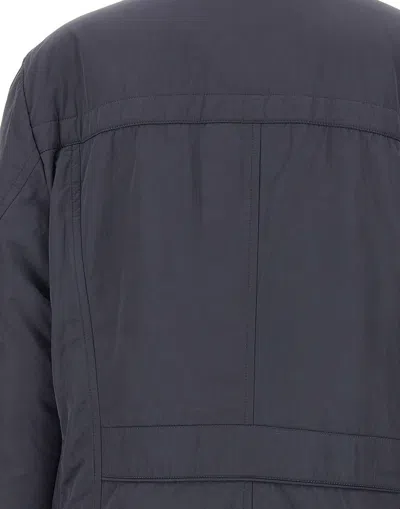 Peuterey Long-sleeved Down Jacket In Red