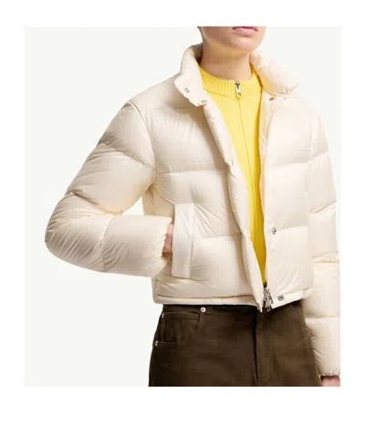 Moncler Tepice Short Down Jacket In White