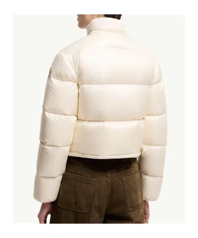 Moncler Tepice Short Down Jacket In White