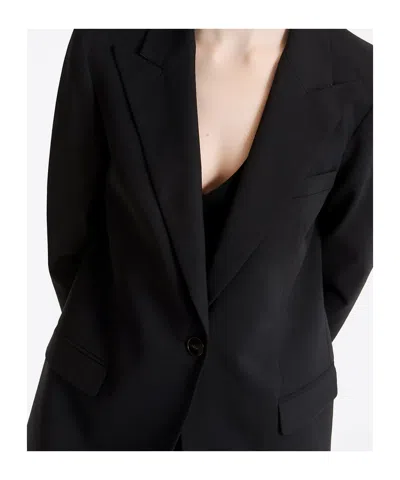 Marella Single-breasted Blazer In Black