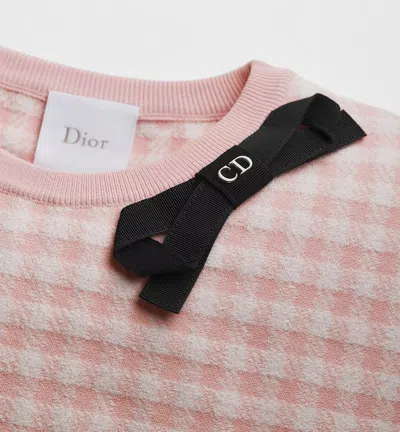 Dior Short-sleeved Dress In Multi
