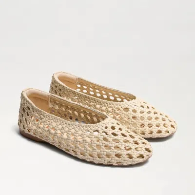 Sam Edelman Shira Knotted Flat In Neutral
