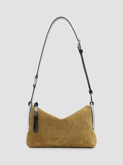 Marc Jacobs Scene Medium Crinkled Leather Shoulder Bag In Hazelnut