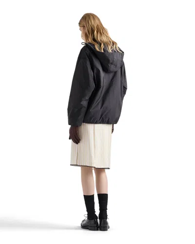 Prada Lightweight Re-nylon Blouson Jacket In Black