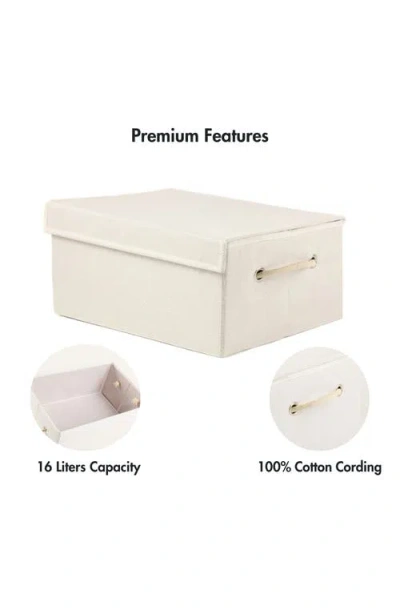 Kinetic 2-pack Foldable Storage Bins In Neutral