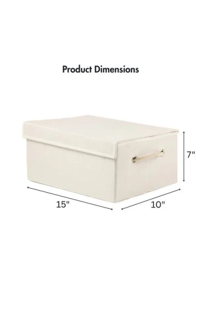 Kinetic 2-pack Foldable Storage Bins In Neutral