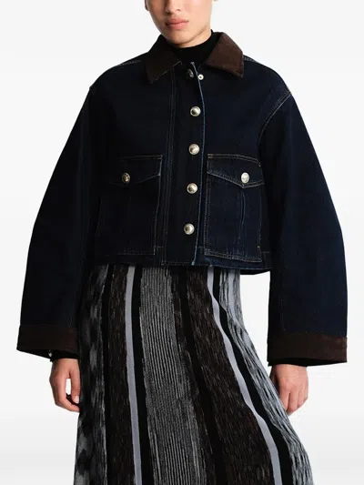 Cara Cara Ralph Denim Jacket In Blue