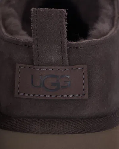 Ugg Classic Shearling-lined Suede Slip-on Flats In Multi