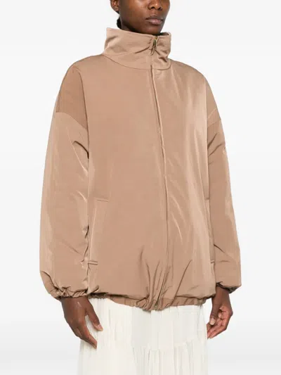 Le Sully Studio Zip-up Puffer Jacket In Multi
