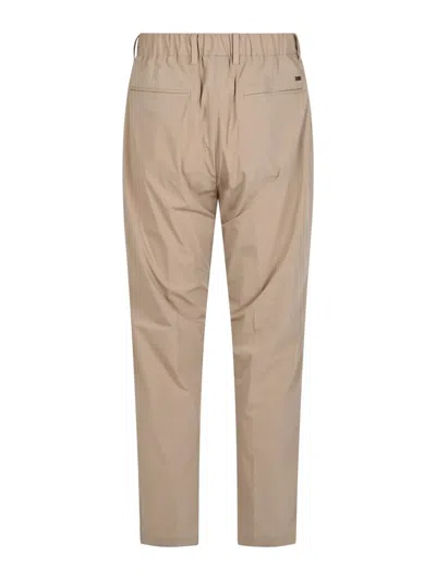 Herno Logo Casual Pants In Multi