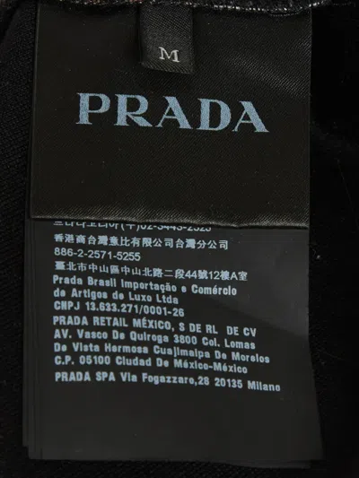 Pre-owned Prada 2017 Printed Sweatshirt In Pink