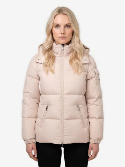 Moncler Fourmines Short Down Jacket In Neutral