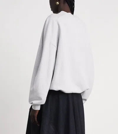 Jacquemus Cotton Logo Sweatshirt In Multi