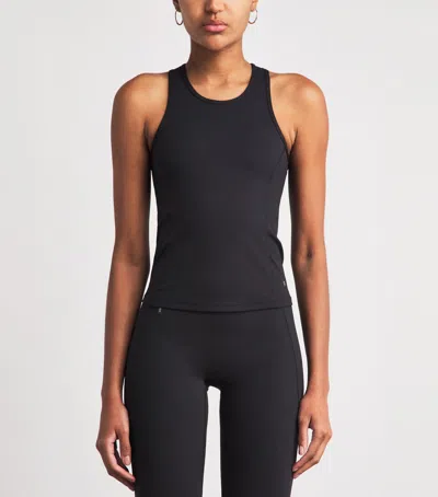 On Studio Vest Top In Black
