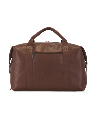Bugatti Palermo Leather Duffle Bag In Cognac