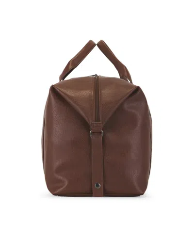Bugatti Palermo Leather Duffle Bag In Cognac