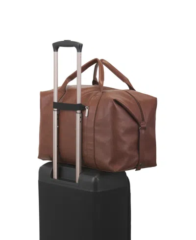 Bugatti Palermo Leather Duffle Bag In Cognac