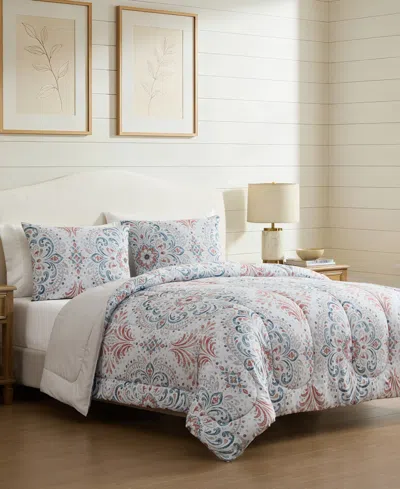 Macy's Ishara Damask 3-piece Comforter Sets In Multi