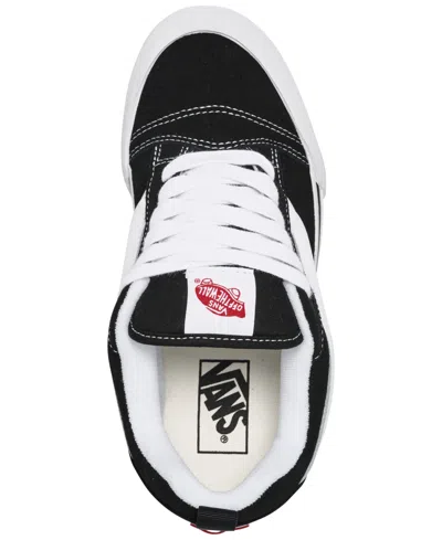 Vans Knu Skool Suede Low Top Sneaker In Black