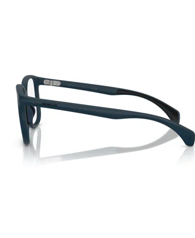 Moncler Square-frame Glasses In Matte Blue