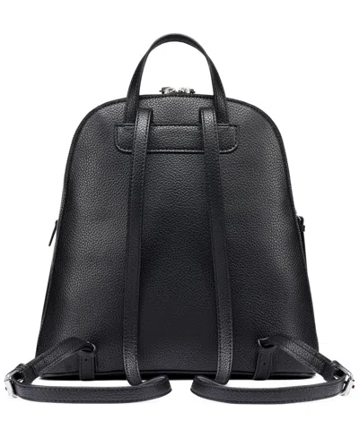 Calvin Klein Sylvie Multi-pocket Backpack Messenger In Black
