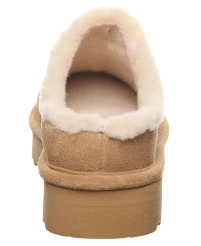 Bearpaw Izzy Platform Slipper In Brown
