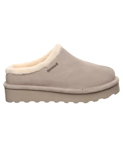 Bearpaw Izzy Platform Slipper In Gray