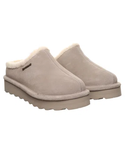 Bearpaw Izzy Platform Slipper In Gray