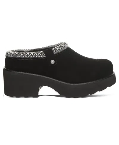 Bearpaw Haven Platform Clog In Black