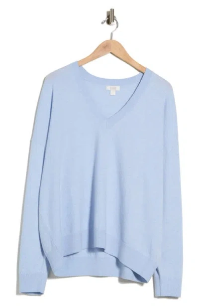 Nordstrom Rack V-neck Pullover Sweater In Blue Strata