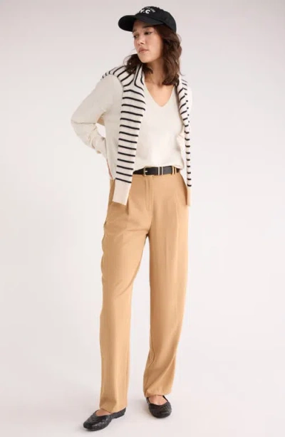 Nordstrom Rack V-neck Pullover Sweater In White