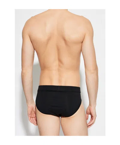 Dsquared2 Logo Briefs In Black