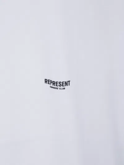 Represent T-shirt White "micro Owners Club" In White