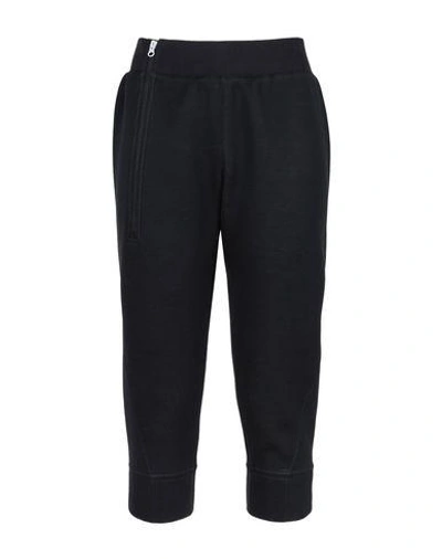 Shop Adidas By Stella Mccartney 3/4-length Shorts In Black