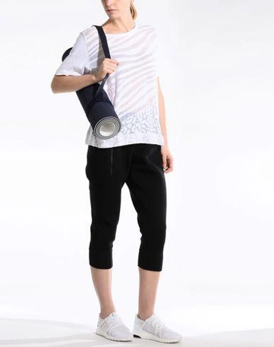 Shop Adidas By Stella Mccartney 3/4-length Shorts In Black
